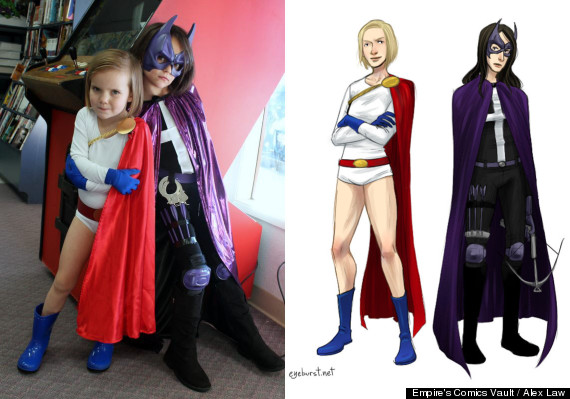 little girl superheroes