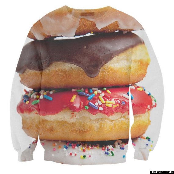 doughnut stack sweatshirt