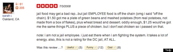 dc jail yelp review