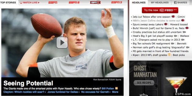 espn homepage