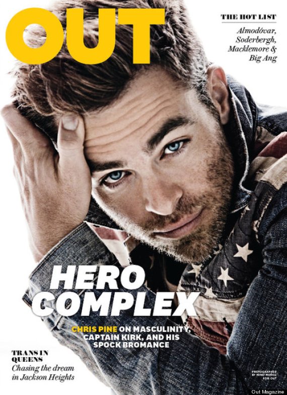 chris pine out magazine