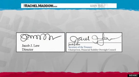 jack lews signature