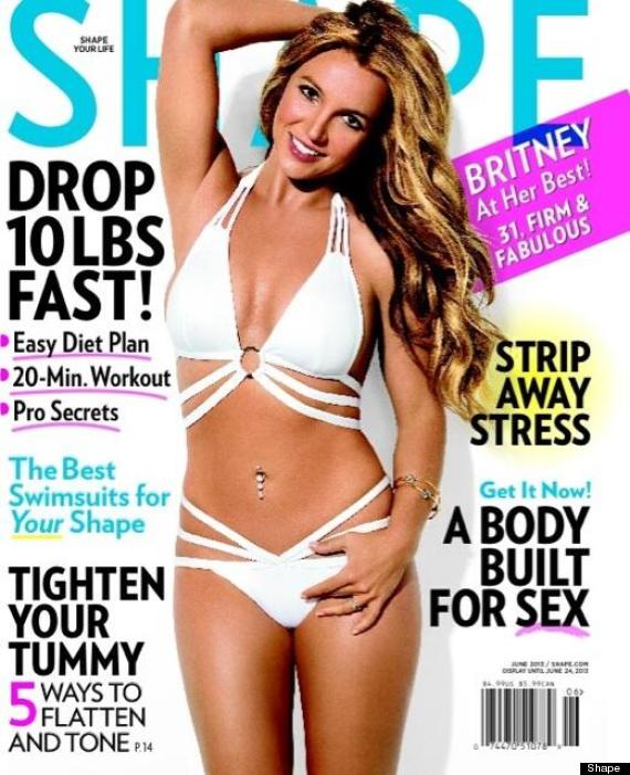 Britney Spears Dons Bikini For Shape Magazine Photo Huffpost