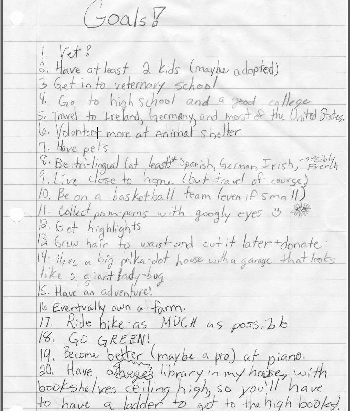 Cute Kid Note: 10-Year-Old Girl Details Her Dreams | HuffPost