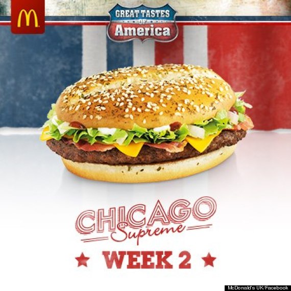 british mcdonalds chicago supreme burger