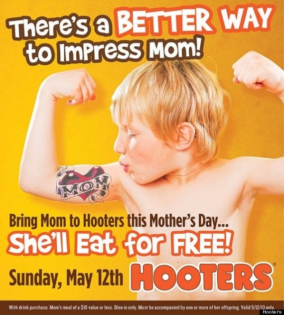 hooters mothers day