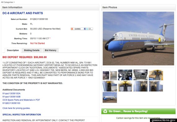 air force one for sale