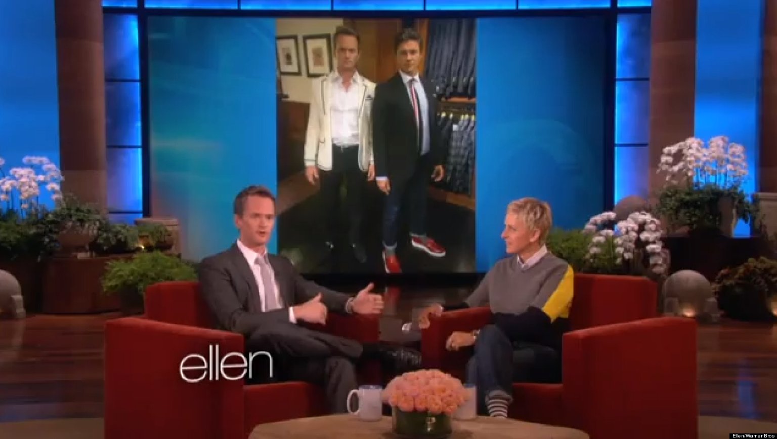 Neil Patrick Harris Tells Ellen DeGeneres About His Surprise Birthday ...