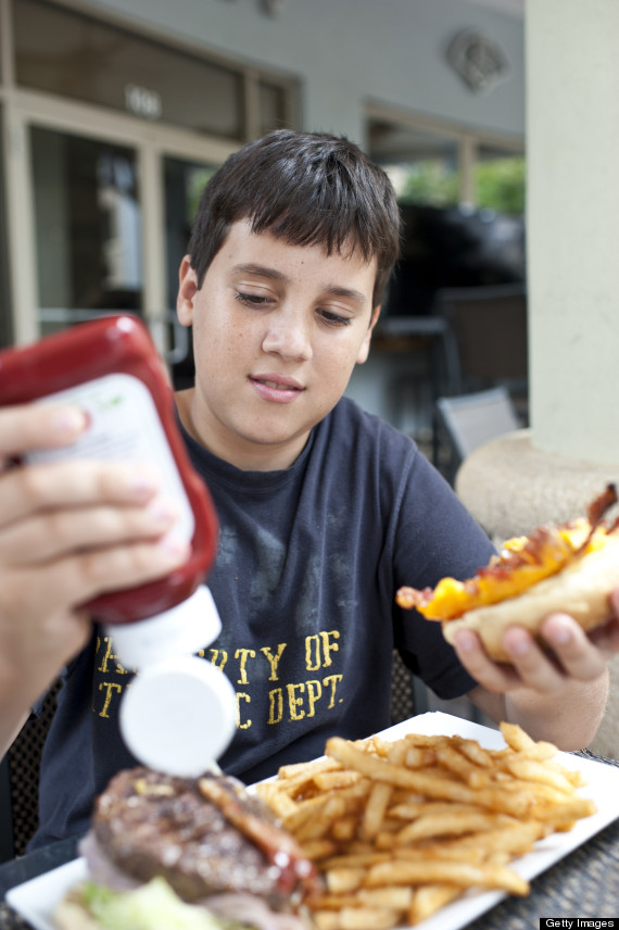 ketchup burger