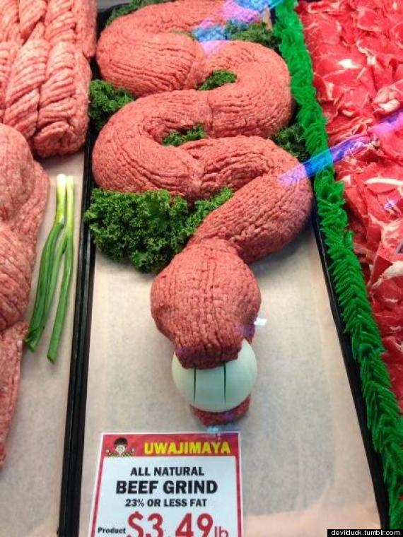 snake beef grocery store