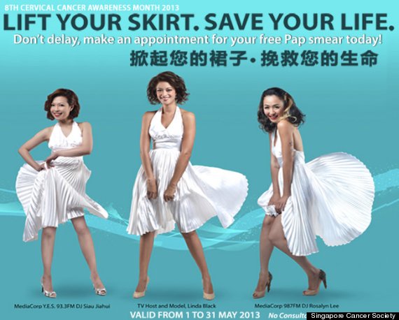 lift your skirt campaign