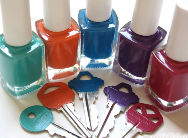 nail polish crafts