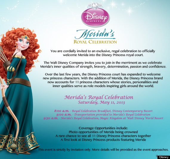 merida invitation