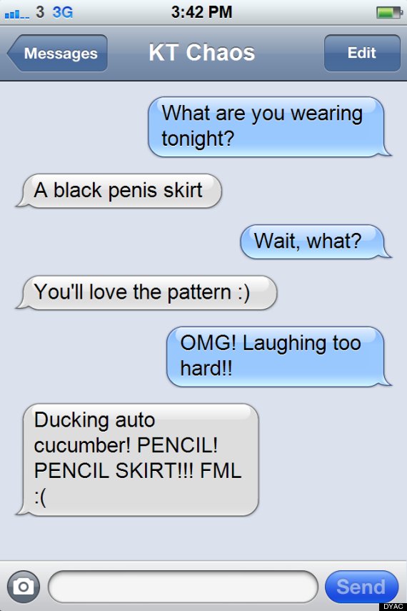 damn you autocorrect