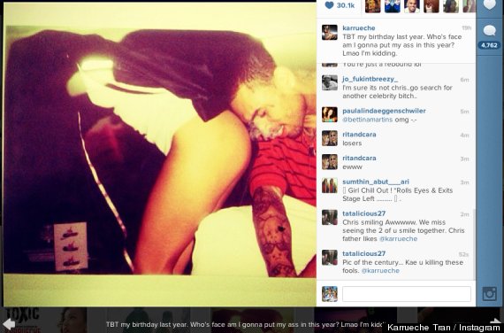 chris brown karrueche tran