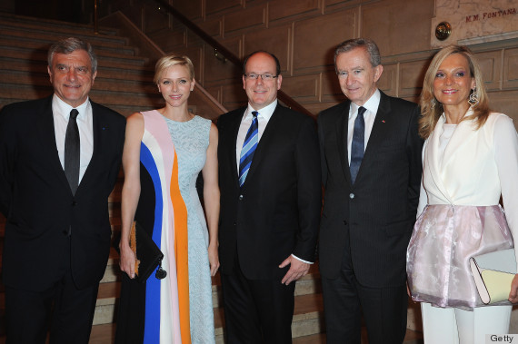 prince albert ii dior show