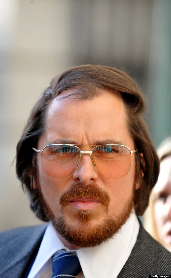 christian bale bald