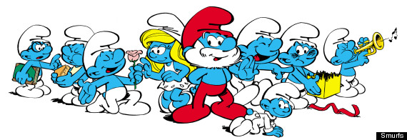 blue characters