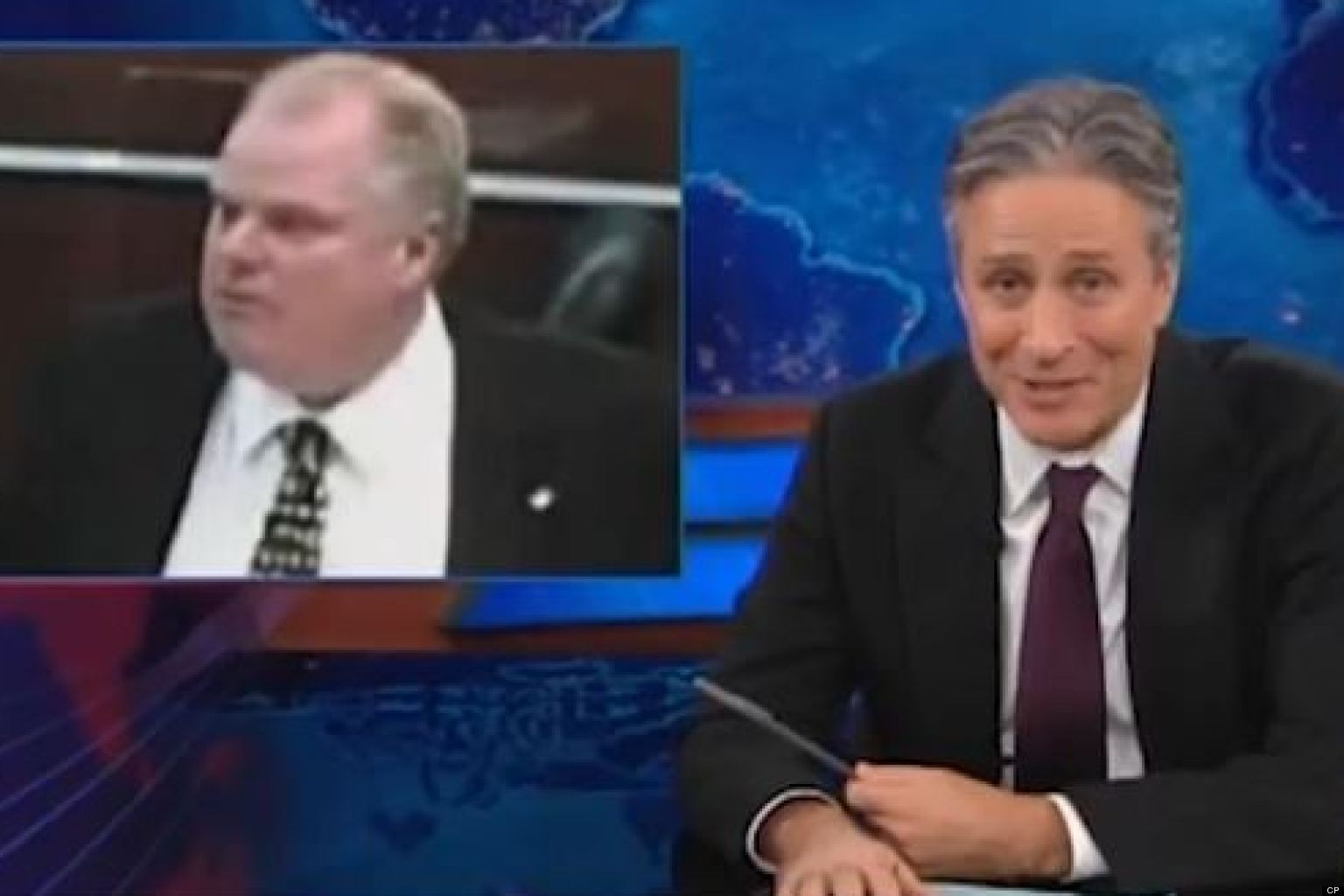 Rob ford on daily show