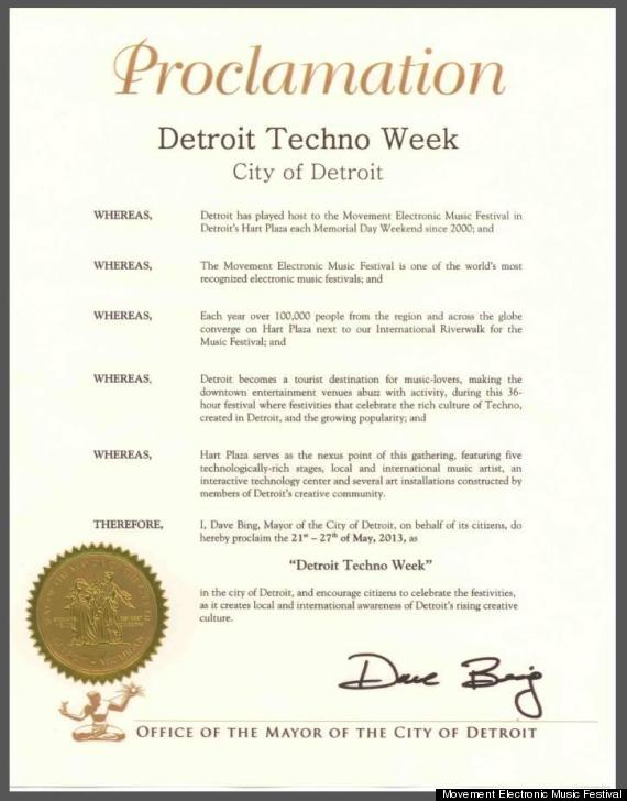 detroit techno week bing movement