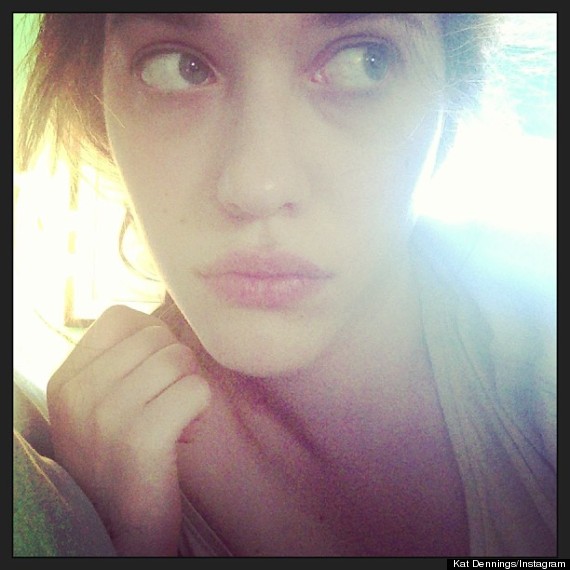 kat dennings without makeup