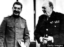 Churchill Stalin