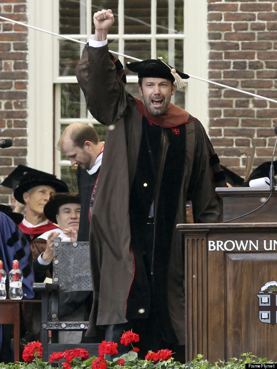 ben affleck honorary degree