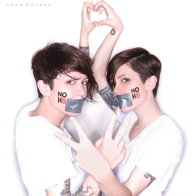 tegan and sara noh8