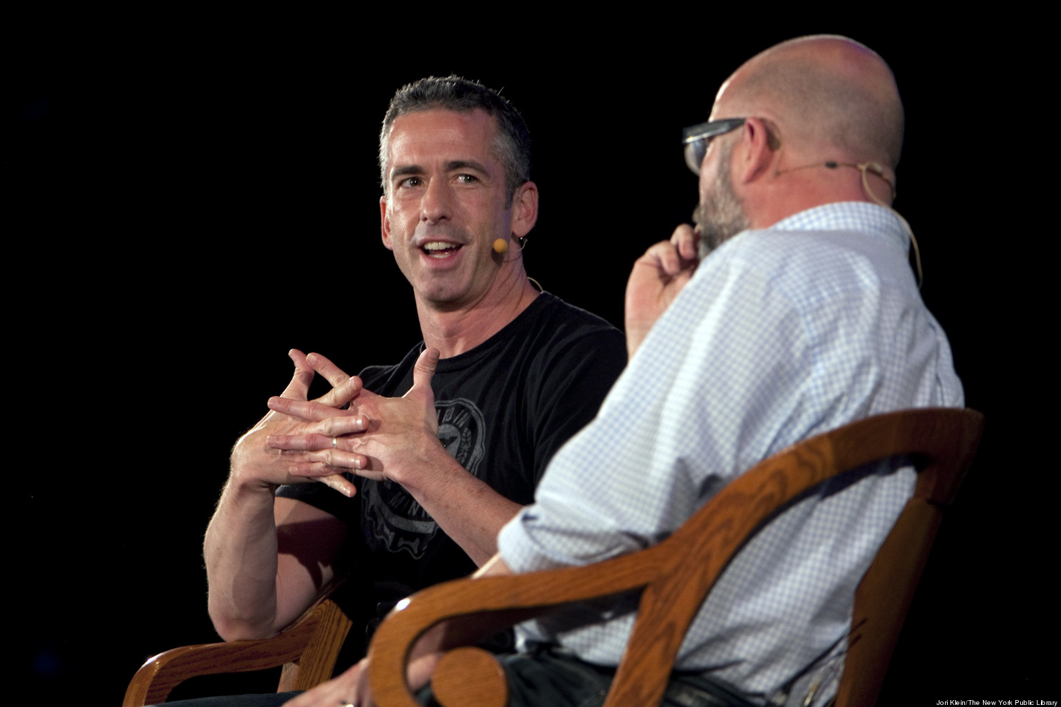 Dan Savage Talks 'American Savage' With Andrew Sullivan At New York