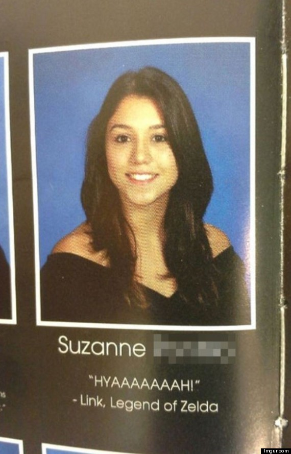 zelda yearbook quote