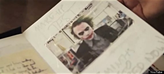 heath ledger joker diary