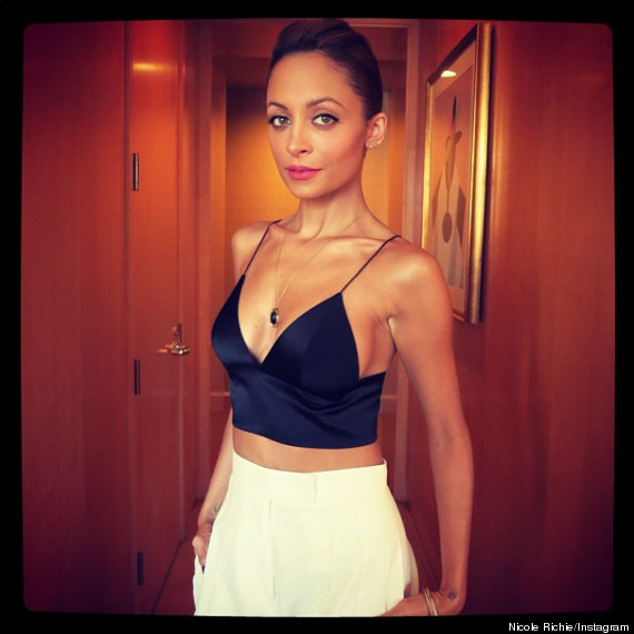 nicole richie sideboob