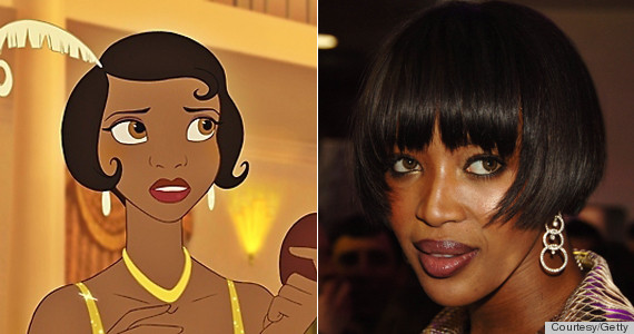 princess tiana naomi campbell