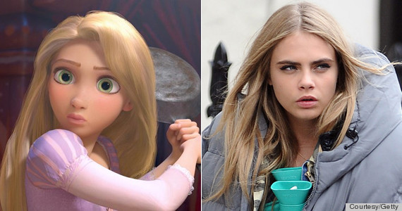 cara and repunzel