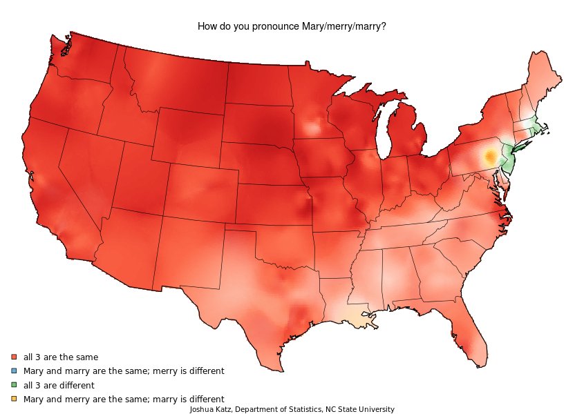 Dialect Map Of The United States Map   Original 