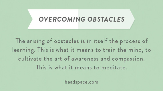 over coming obstacles