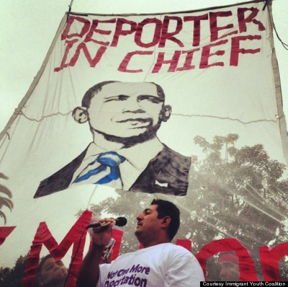 obama protests california