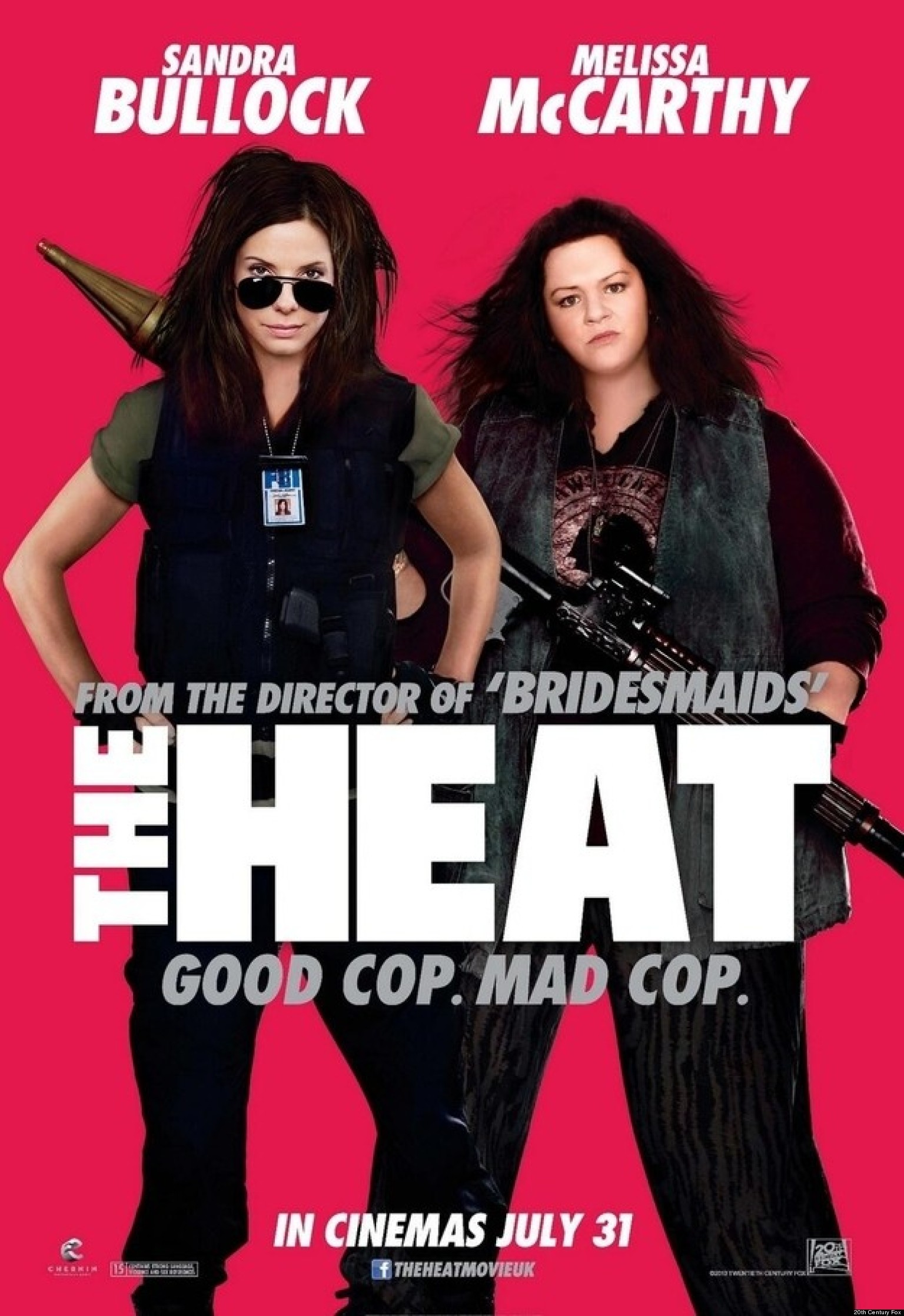 Melissa McCarthy On 'The Heat' Poster: Actress's Face, Neck Appear To ...