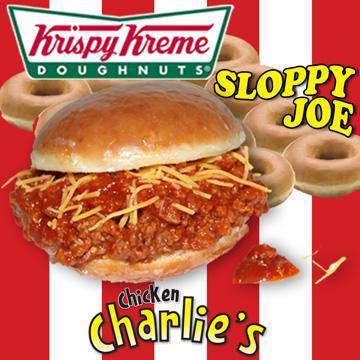 krispy kreme sloppy joe