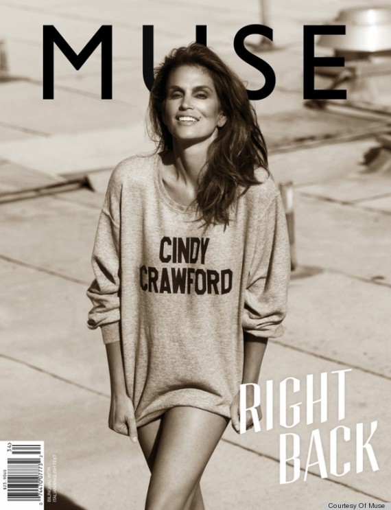 Cindy Crawford Porn Gifs Tumblr - Cindy Crawford Covers Muse Magazine Without Pants (PHOTO, GIF) | HuffPost  Life