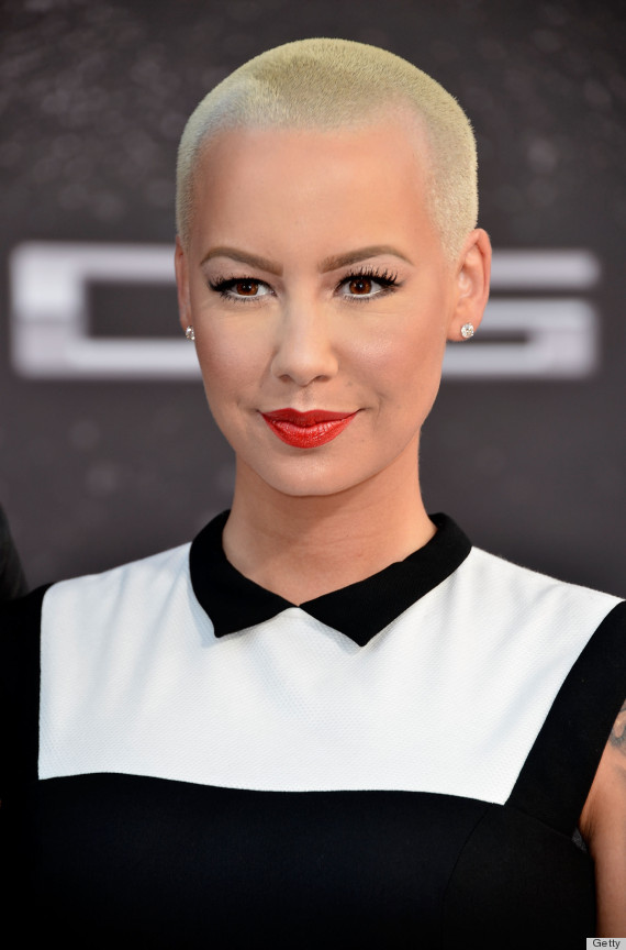 Amber Rose is Growing Out Her Buzz Cut  StyleCaster