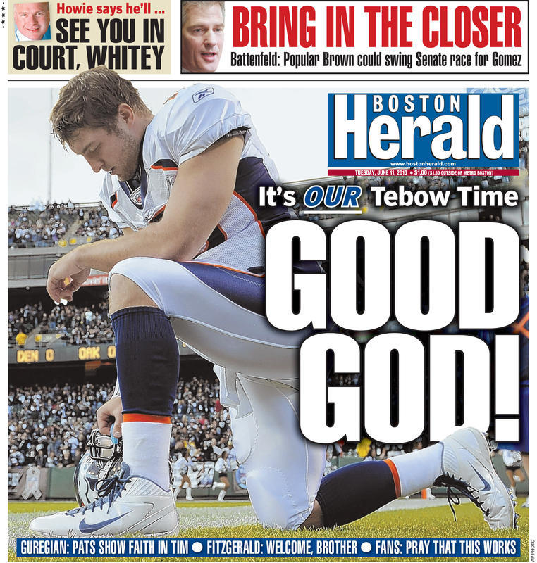 Tim Tebow: Cover Model