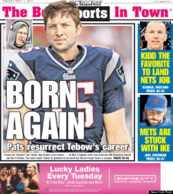 tim tebow post cover