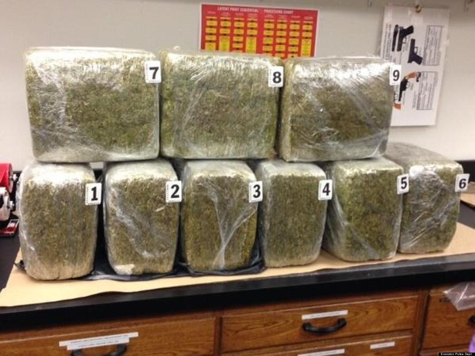 Evanston Recycling Bin Marijuana: Cops Find 100 Pounds Of Pot Stashed ...