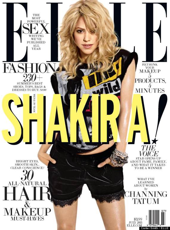 shakira elle