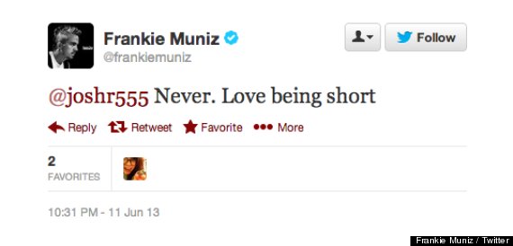 frankie muniz short