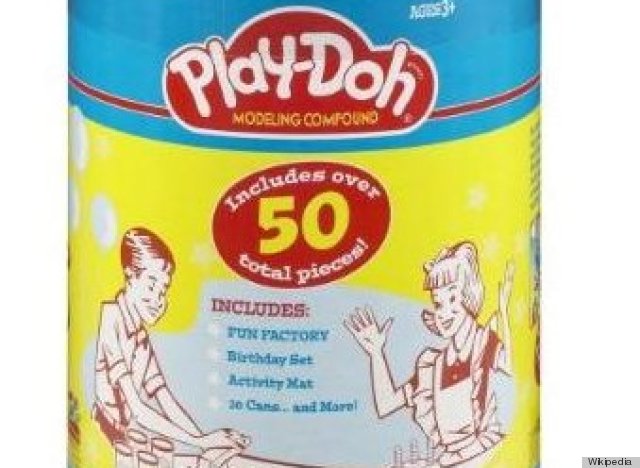play doh was wallpaper cleaner
