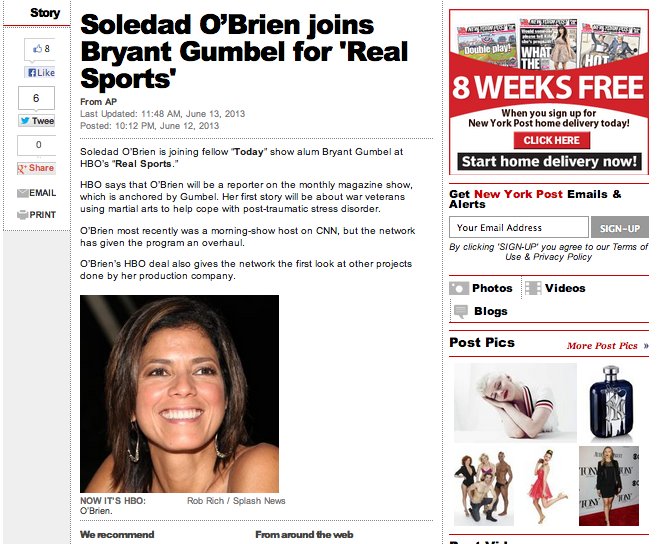 soledad obrien ny post