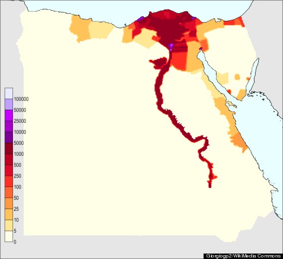 egypt map ethiopia dam