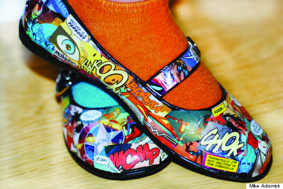 comic book shoes
